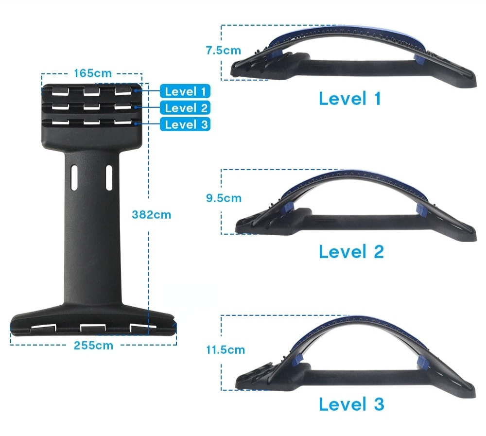 FlexiRelief - Ergonomic Back Massage Stretch Board