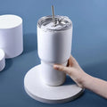 TempTraveler - Stylish Thermos Cup Whiteh Sealing Lid