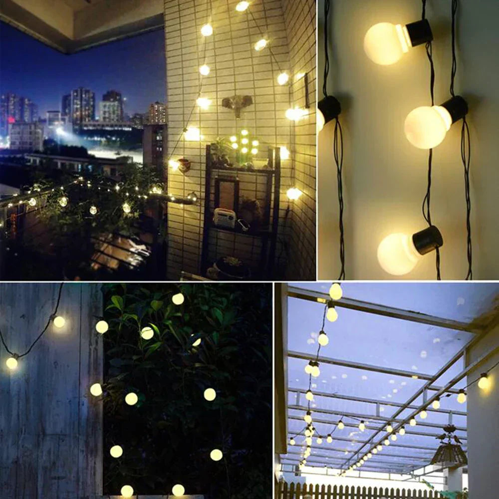 CelebrationLumiere Garden Lighting - Weatherproof Garden Lighting Garlands