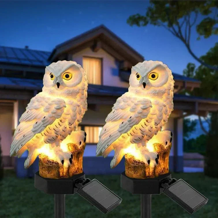 Owlight Garden Lamp - Decorative Solar Lamp for Garden