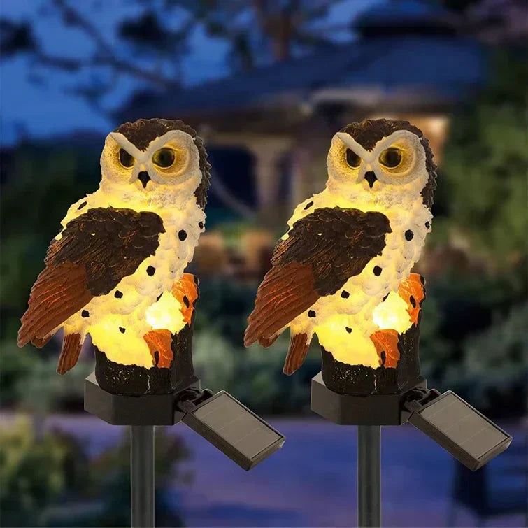 Owlight Garden Lamp - Decorative Solar Lamp for Garden
