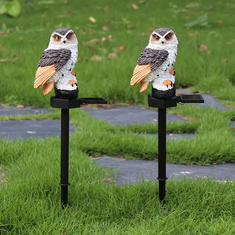 Owlight Garden Lamp - Decorative Solar Lamp for Garden