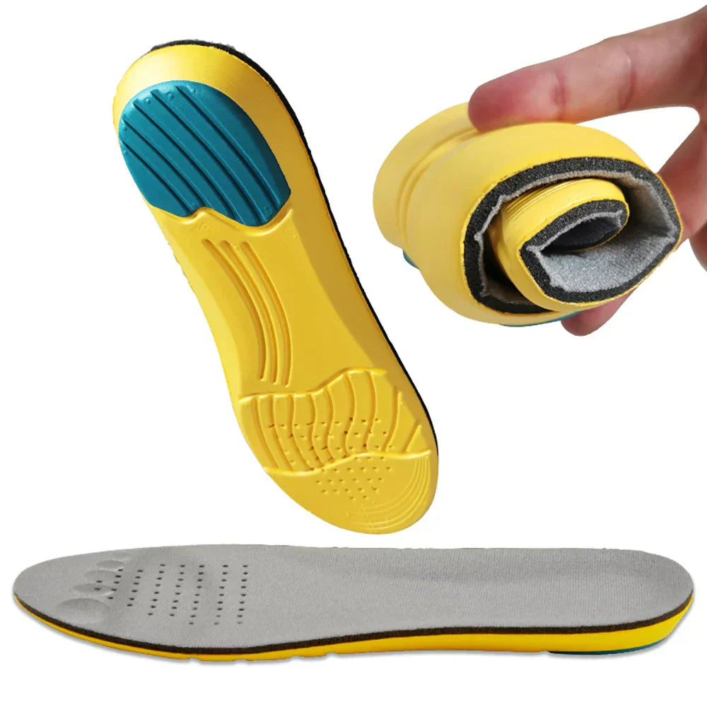 Comfortable Shock-Absorbing Insoles for Active Lifestyles