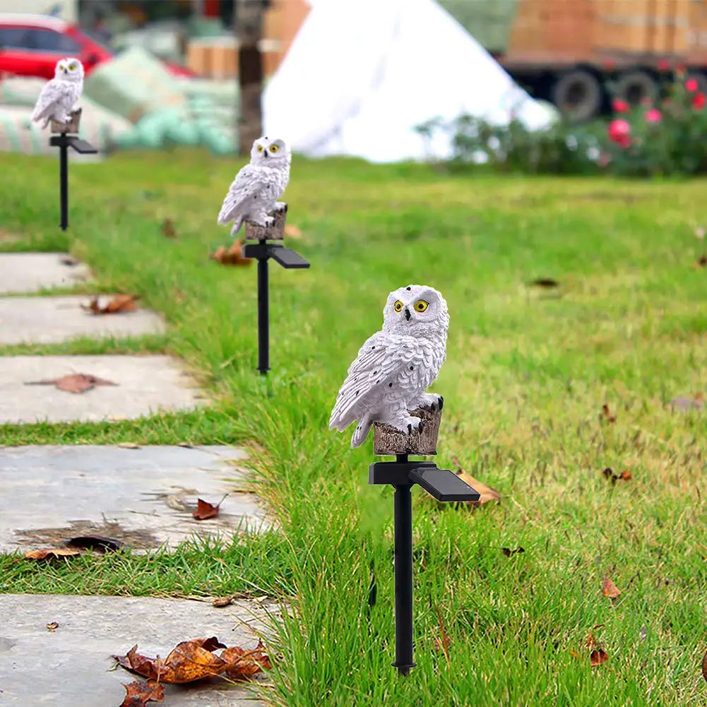 Owlight Garden Lamp - Decorative Solar Lamp for Garden