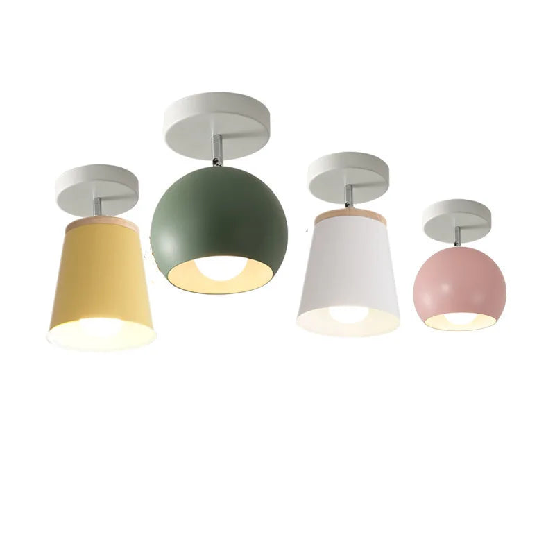 SweetLume Ceiling Light - Soft Pastel Macaron Ceiling Lamp for a Modern Interior