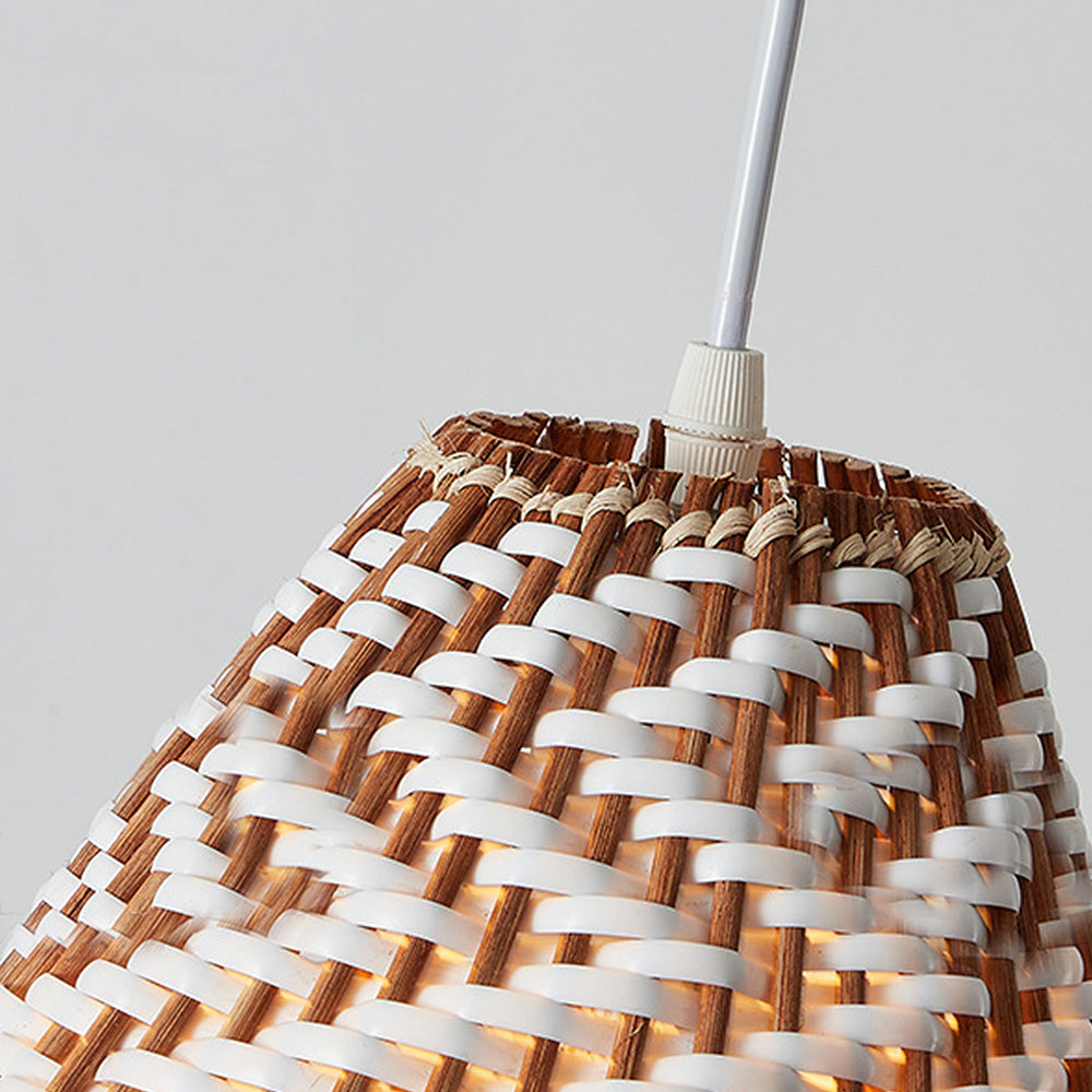 Boho Pendant Lamp - Handmade Rattan Hanging Lamp for Luxury Interiors