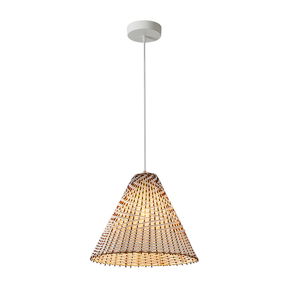 Boho Pendant Lamp - Handmade Rattan Hanging Lamp for Luxury Interiors
