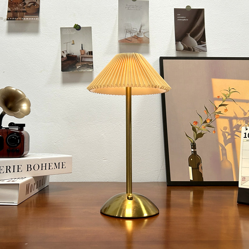 LumiScandi Glow - Wireless Scandinavian Table Lamp for Atmospheric Lighting