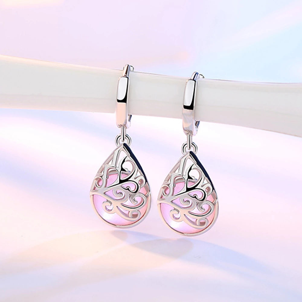Sterling Silver Tree of Life Joy Earrings - Elegant and Timeless
