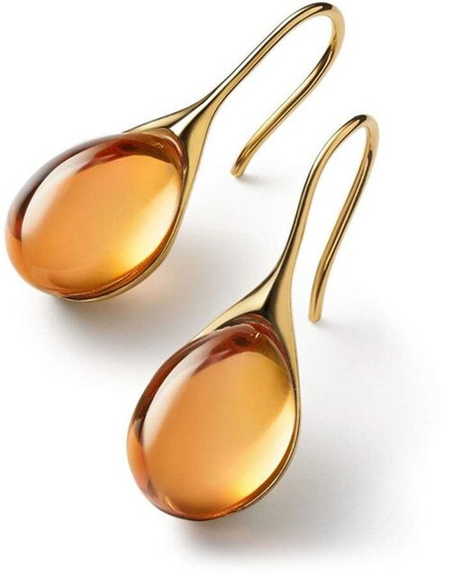 Chic Celestina Crystal Drop Earrings - A Trendy Must-Have!