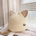 CozyCat Beanie - Trendy Winter Hat with Cat Ears
