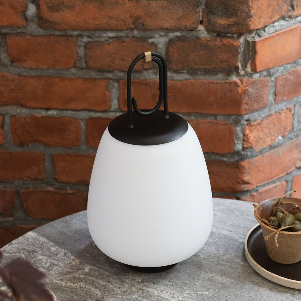 VintageGlow Lantern - Wireless Table Lamp with Luxury Design
