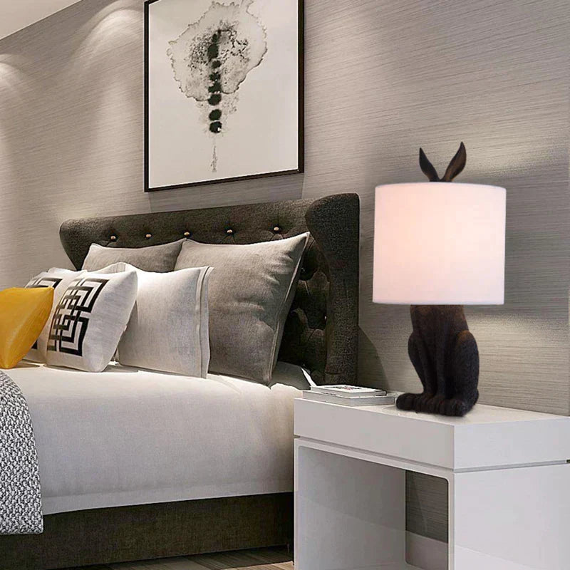 Chic Masked Rabbit Lamp – Elegant Atmosphere Creator