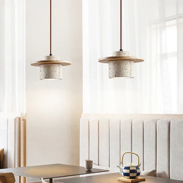 EarthLuxe Chandelier - Luxury Travertine Design Chandelier