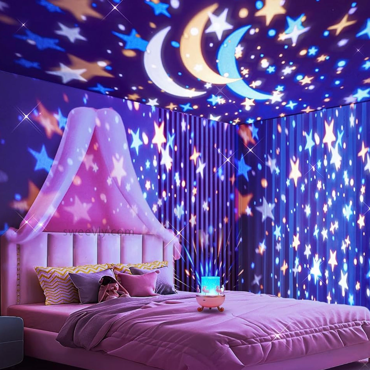 DreamLite - Enchanting Soothing Projector for Bedroom