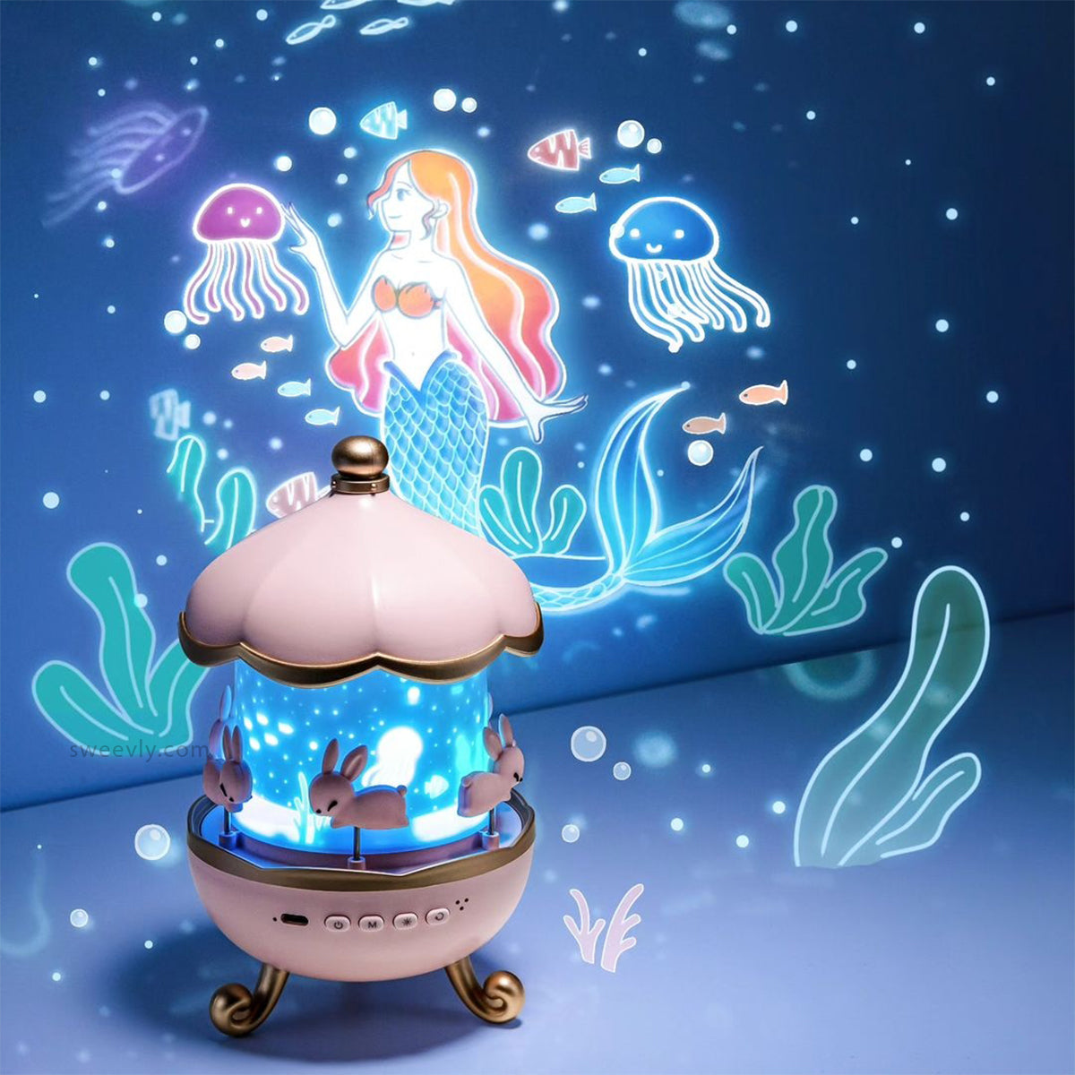 DreamLite - Enchanting Soothing Projector for Bedroom