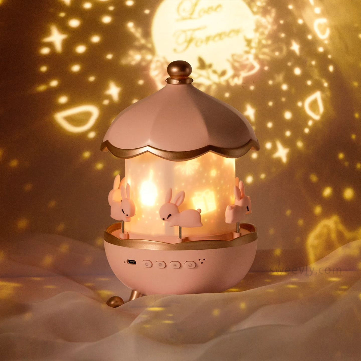 DreamLite - Enchanting Soothing Projector for Bedroom