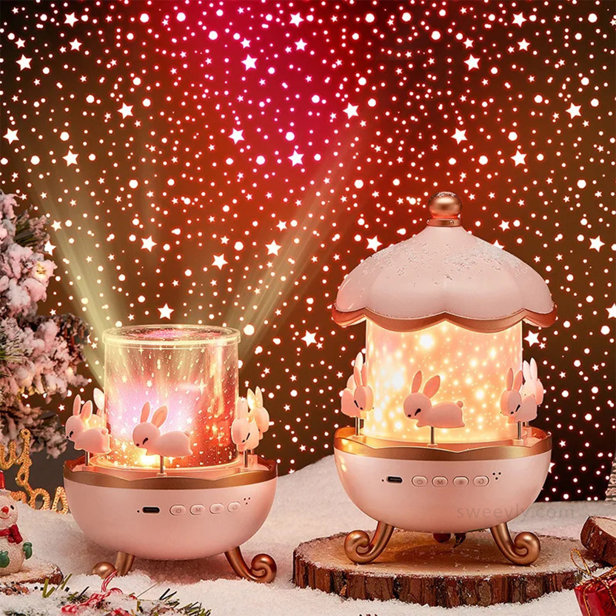 DreamLite - Mesmerizing Relaxing Projector for Bedroom