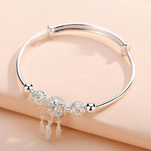 Adjustable 925 Silver Droomvanger Armband - Lisa's Betovering
