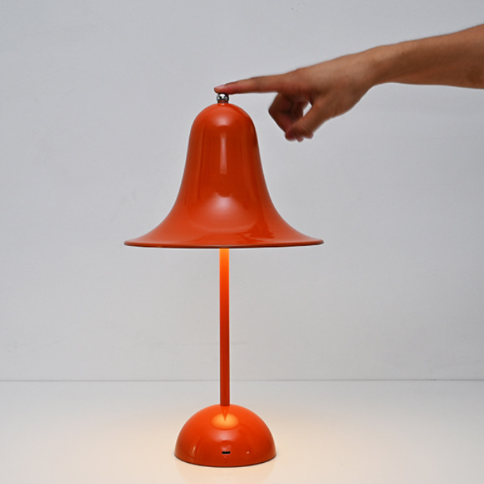Classic Cap Cordless Table Lamp - Timeless Design and Long-Lasting Battery