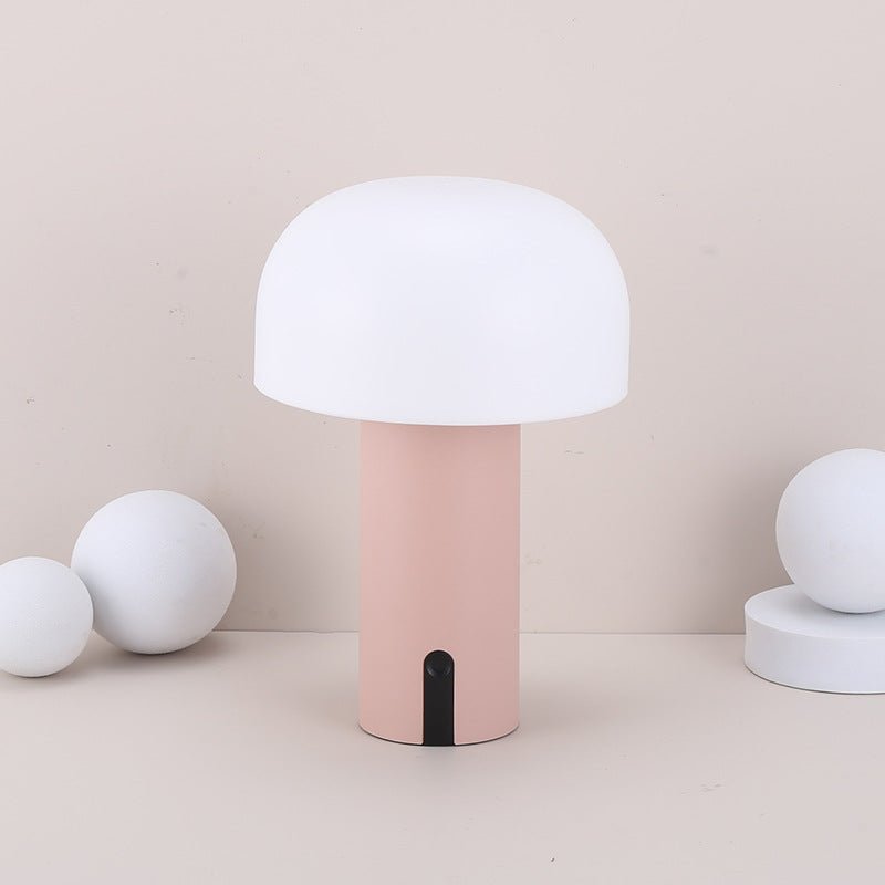 MushroomGlow - Elegant Wireless Table Lamp with Touch Control
