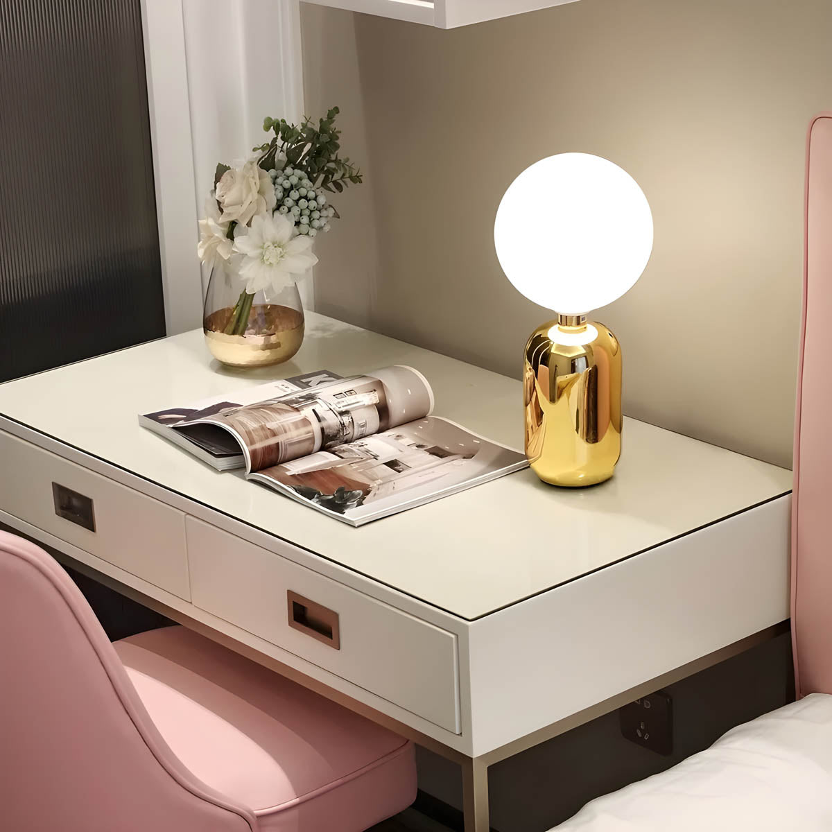 RaisoGlow Light - Minimalist Modern Table Lamp for Ambient Lighting
