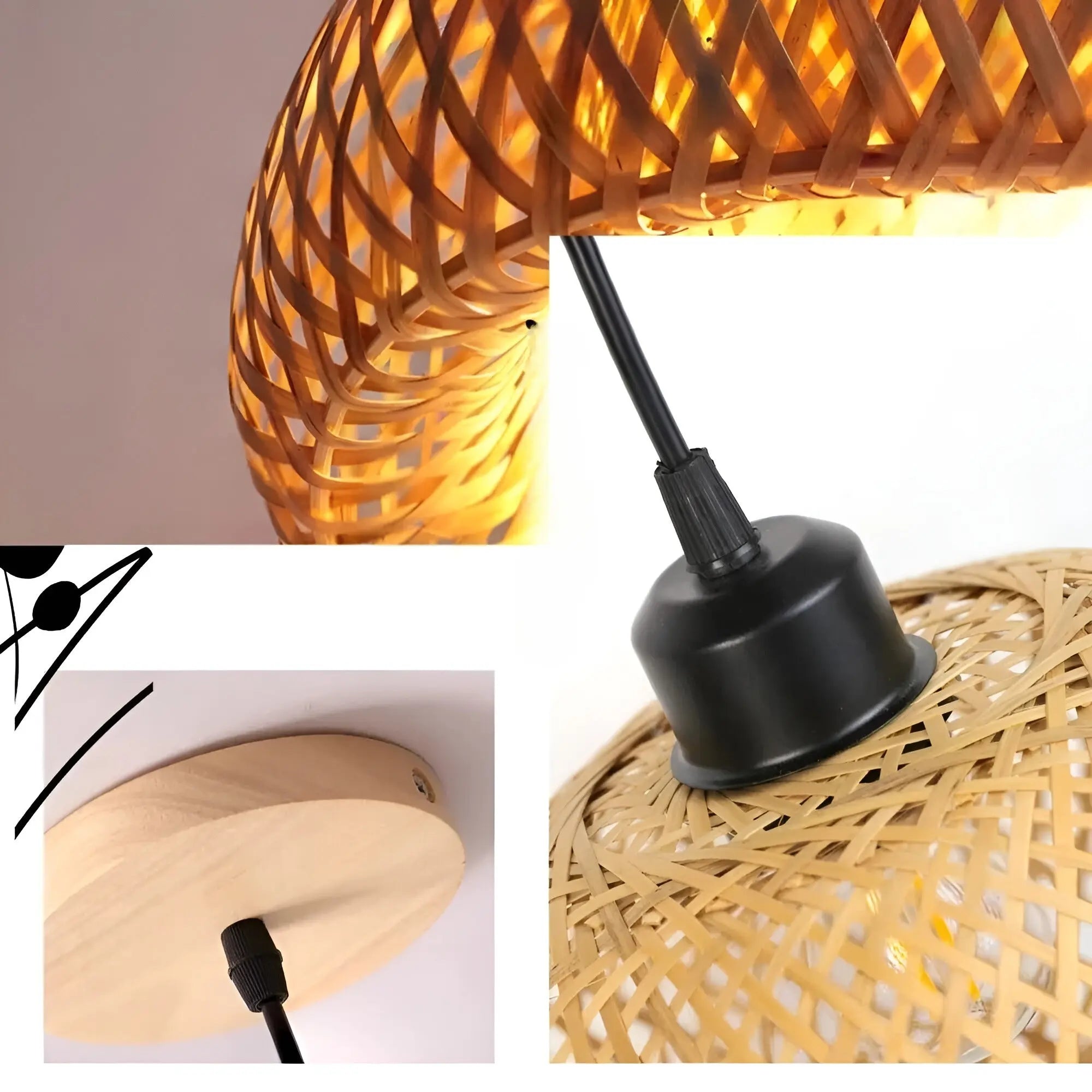 Elegant Rattan Pendant Light: Luxury Lighting for Any Space