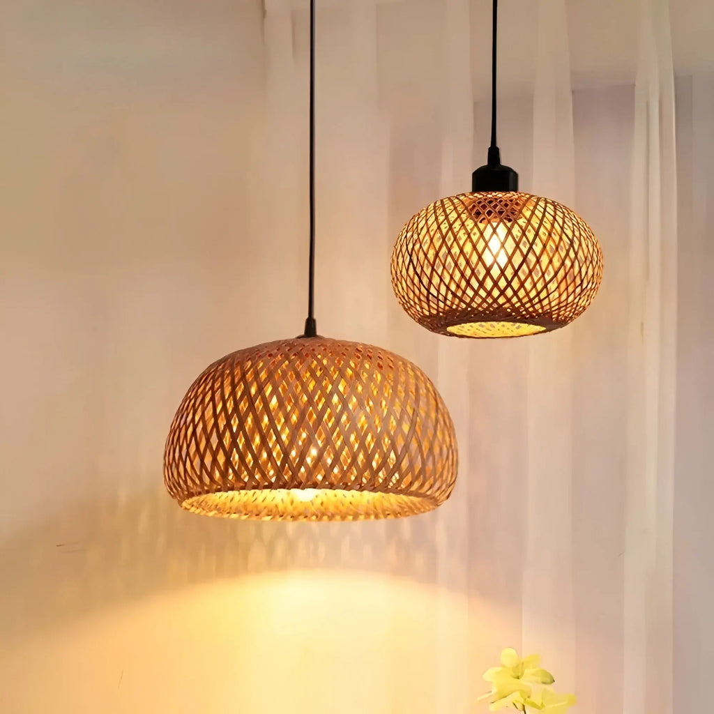 Elegant Rattan Pendant Light: Luxury Lighting for Any Space