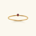 Celestia Birthstone Ring - A Touch of Celestial Elegance