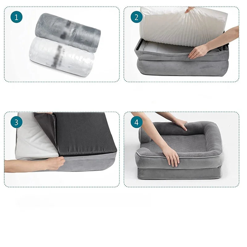 Max Comfort - Luxury Orthopedic Dog Bed for Optimal Rest