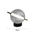 Retro Glass Table Lamp with Warm Glow - Timeless Elegance