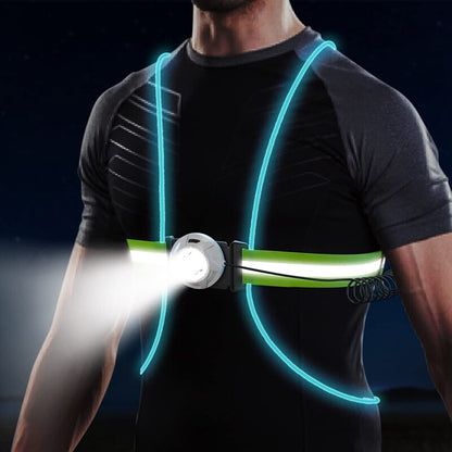 ReflectGlow - Illuminated Outdoor Running Safety Vest
