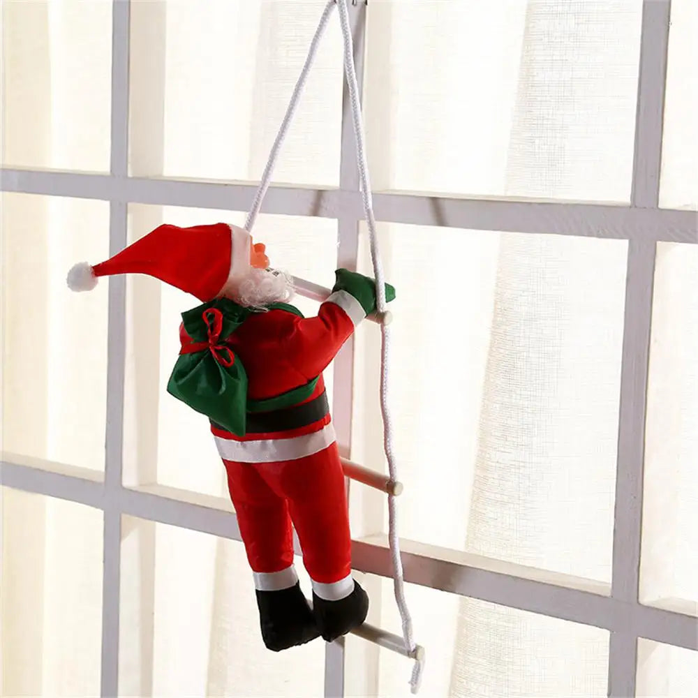 Climbing Santa - Christmas Decoration for the Holidays