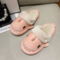 SharkSlippers - Playful Shark Cotton Slippers for Comfortable Indoor Use