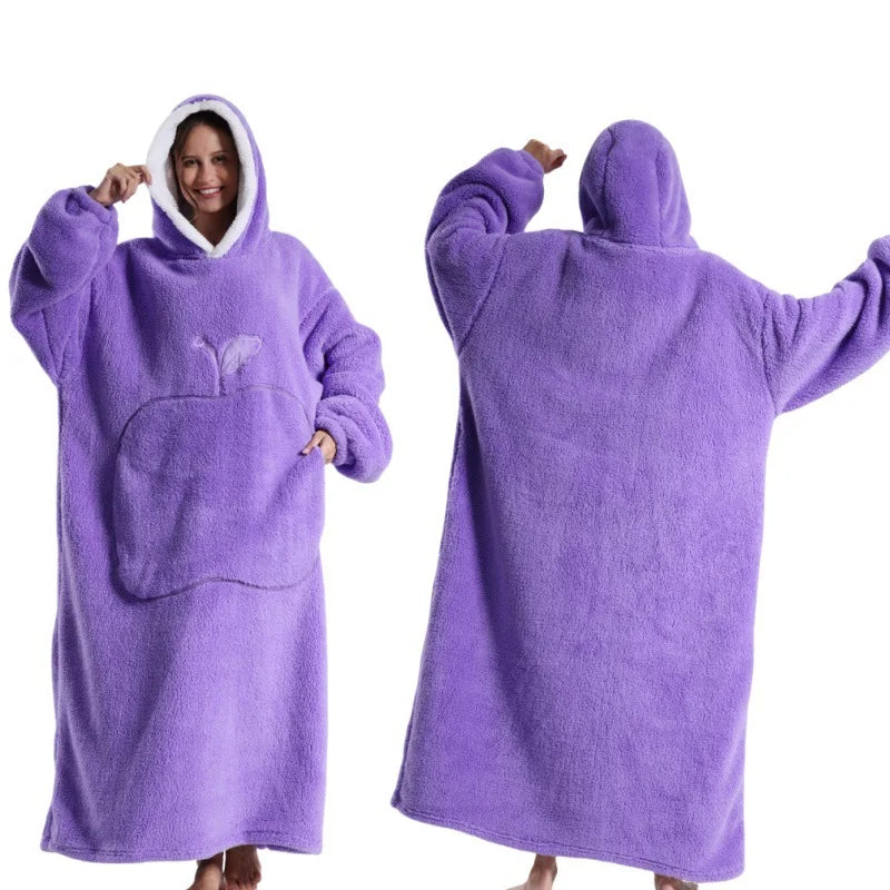 SnuggleHood - Luxury Oversized Fleece Hoodie for Ultimate Comfort