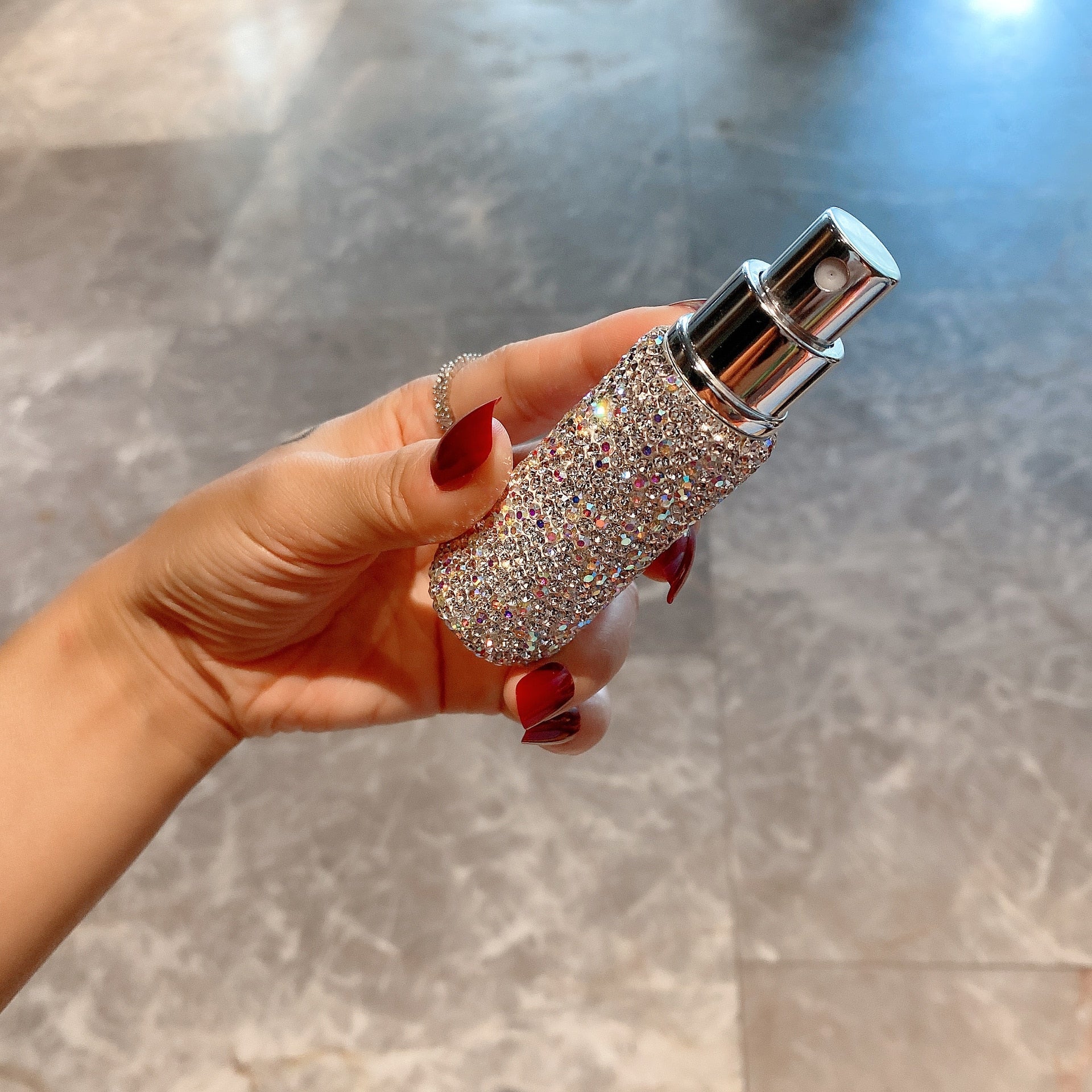 DiamondScent - Luxury Refillable Perfume Bottle for Style