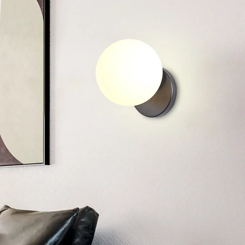 GleamGold - Luxury Gold Wall Lamp with Glass