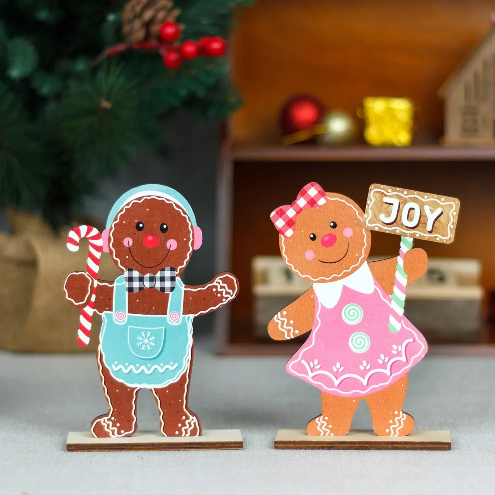 Gingerbread Man Christmas Ornament - Cute Gingerbread Man for Festive Decoration