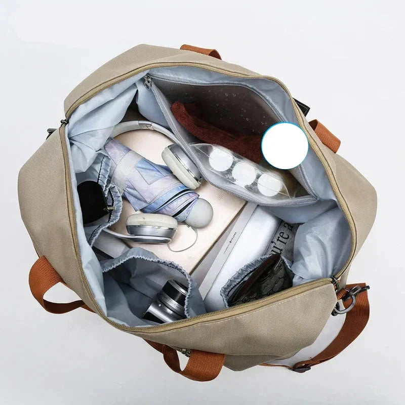 CarryOnFit Reistas- Luxe Crossbody Reistas voor Actieve Avonturiers