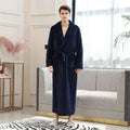 CozyNuit Bathrobe - Luxury Coral Fleece Bathrobe for Elegant Comfort
