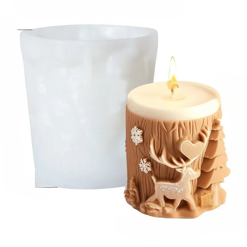 Stylish 3D Candle Mold – Create Unique Party Decorations