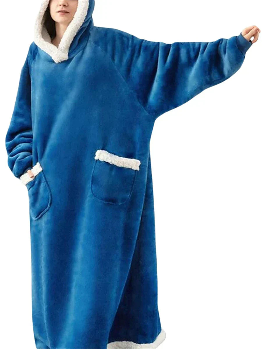 CozyHaven Hoodie - Luxurious Oversized Blanket for Relaxation