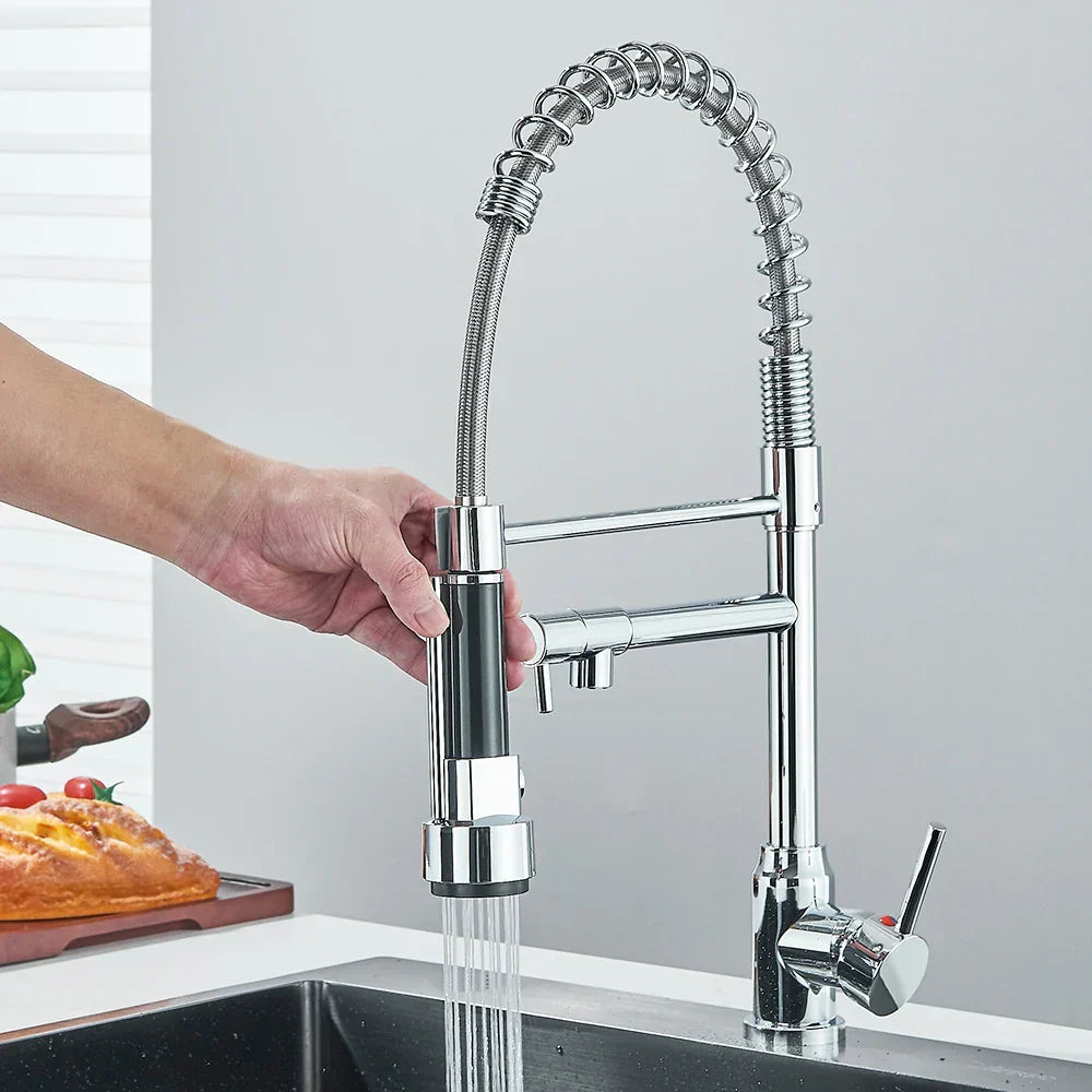 FlexiSpray Faucet - Modern Flexible Kitchen Mixer Tap