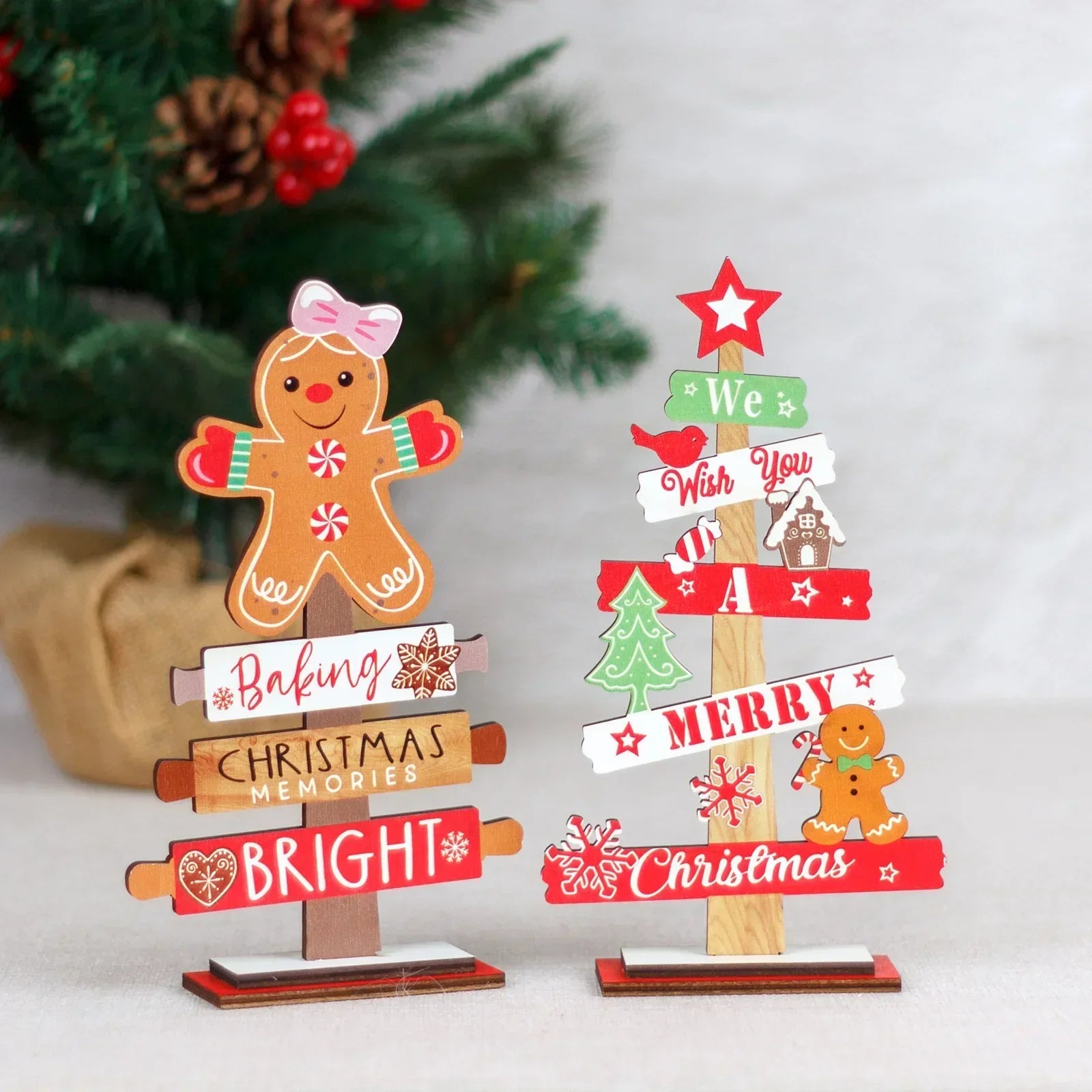 Gingerbread Man Christmas Ornament - Cute Gingerbread Man for Festive Decoration