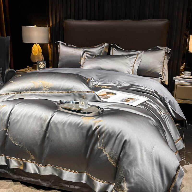 Golden Mist – Luxury Egyptian Cotton Duvet Cover
