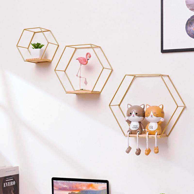 HexaShelf - Stylish Hexagonal Wall Decor for Your Belongings
