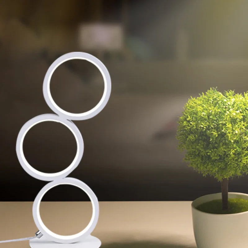 TricolorLuxe - Elegant Reading Lamp with Adjustable Lighting