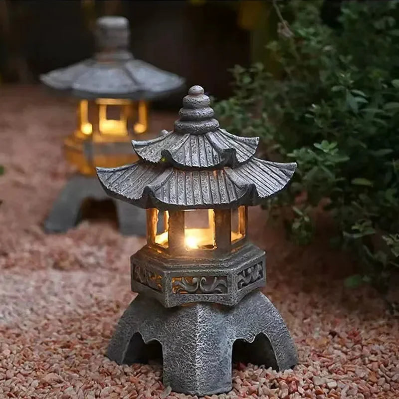 ZenGlow Garden Lantern - Elegant Solar Garden Lantern