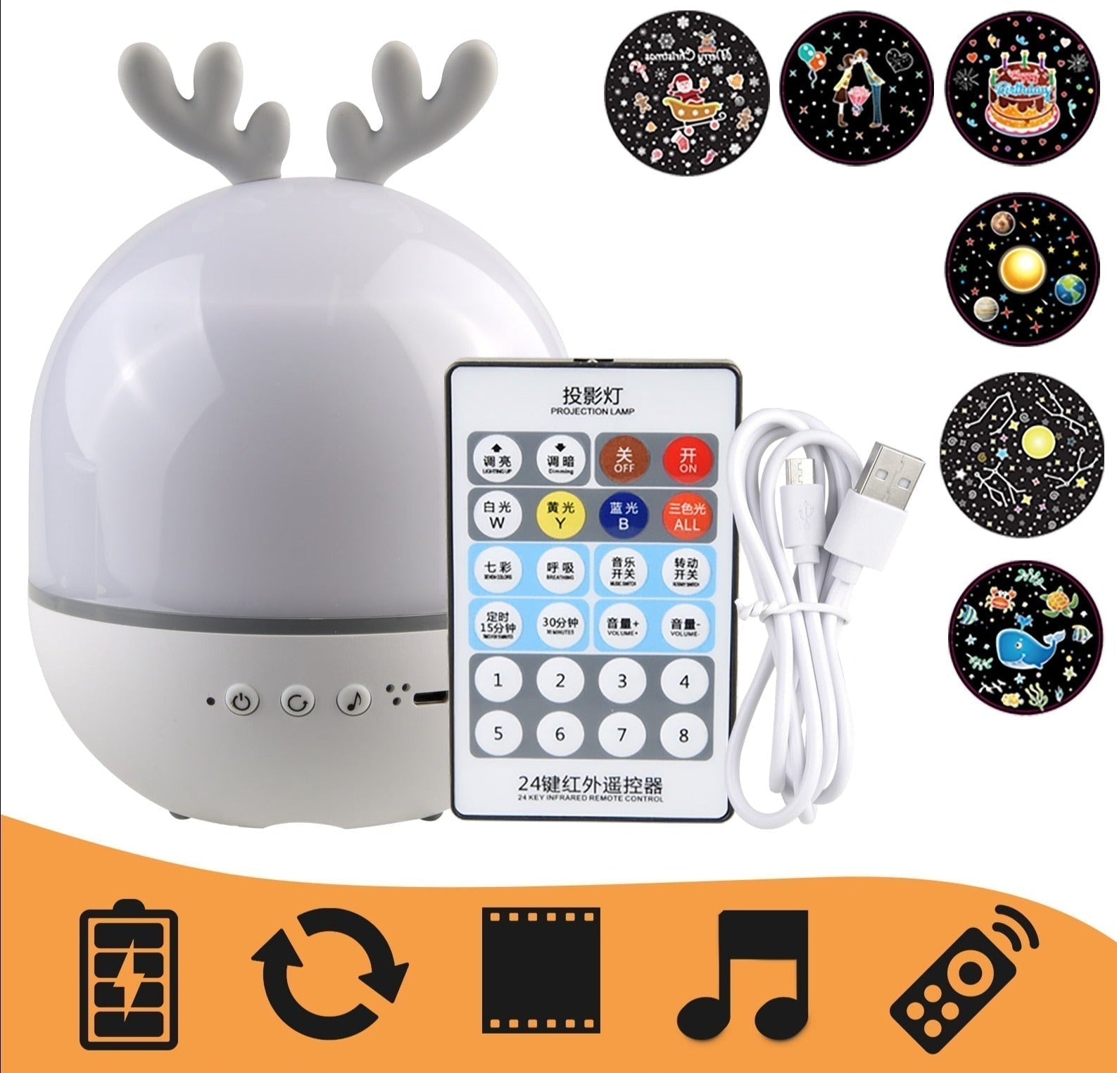 Dreamstar Projector - Magical Starry Sky for Sleep and Relaxation