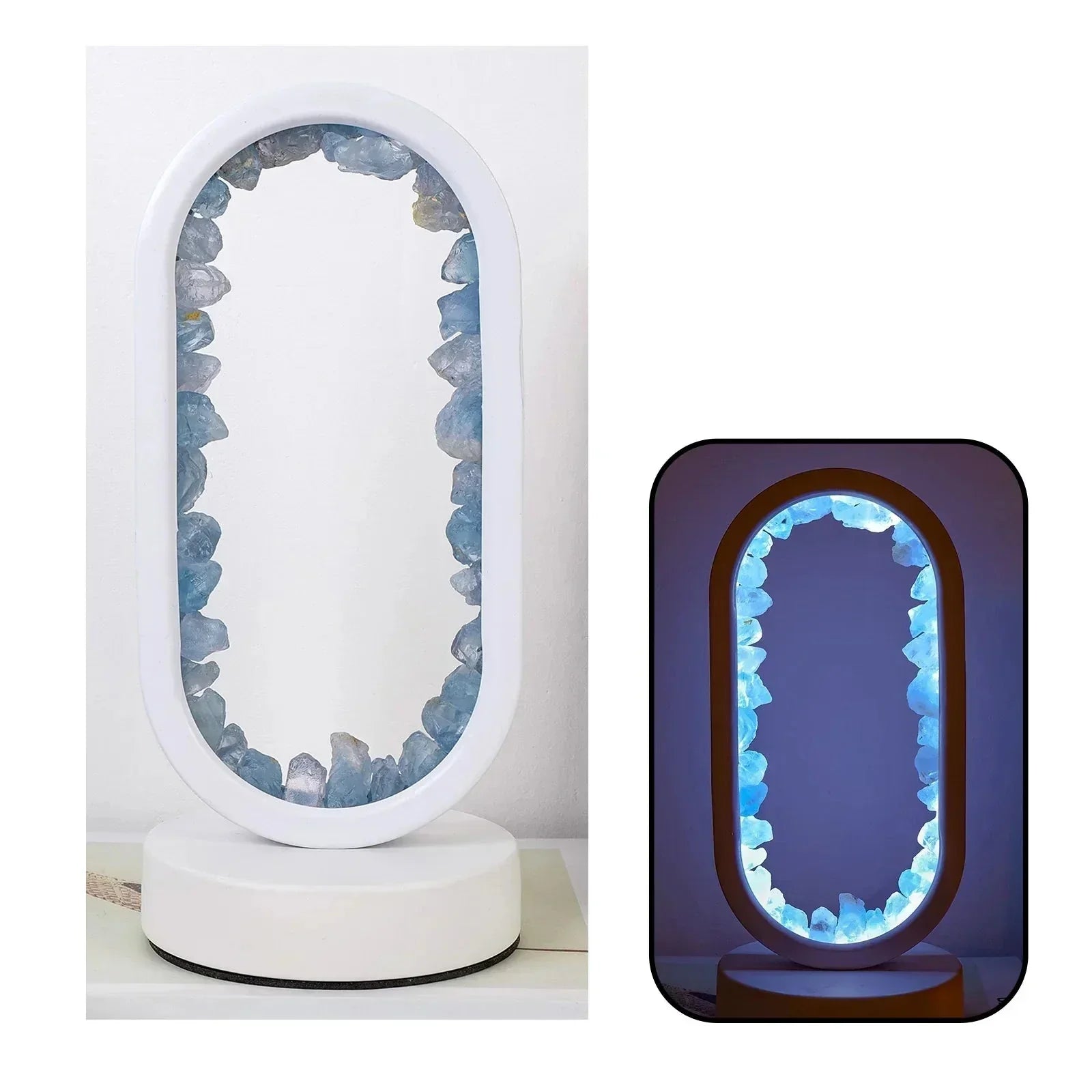 Amethystique – Elegant Natural Crystal Lighting